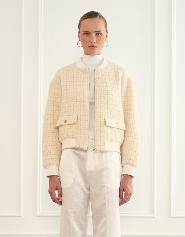 Aqua Blu Australia - Selene Cameron Bomber Jacket