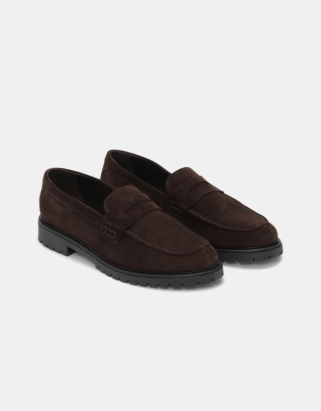 Les Deux - Taylor Oil Suede Loafers