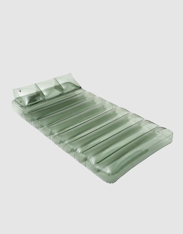 &Sunday - Seaglass Translucent Inflatable Pool Lounger Lilo