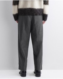 COS - Pleated Wool Relaxed-Fit Straight-Leg Trousers