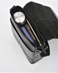 Cobb & Co - Kooyong RFID Leather Satchel