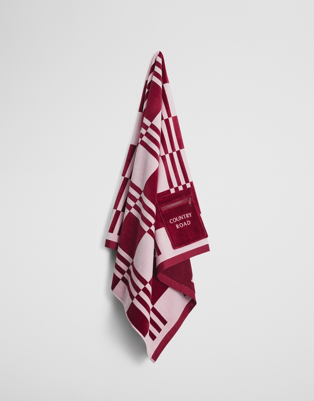 Country Road - Eyre Australian Cotton Beach Towel
