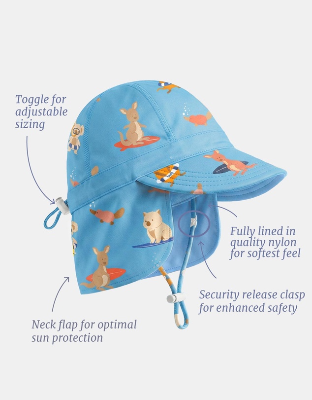 Toshi - Swim Flap Cap Pirate - Babies-Kids