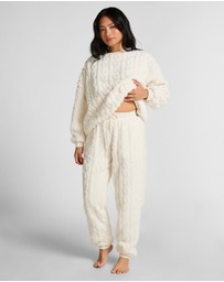 Hunkemoller - Cable Fleece Joggers