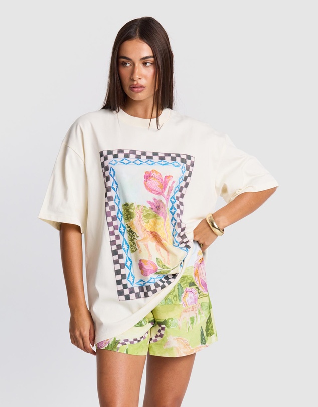 MAKU - Celestial Garden Oversize Tee