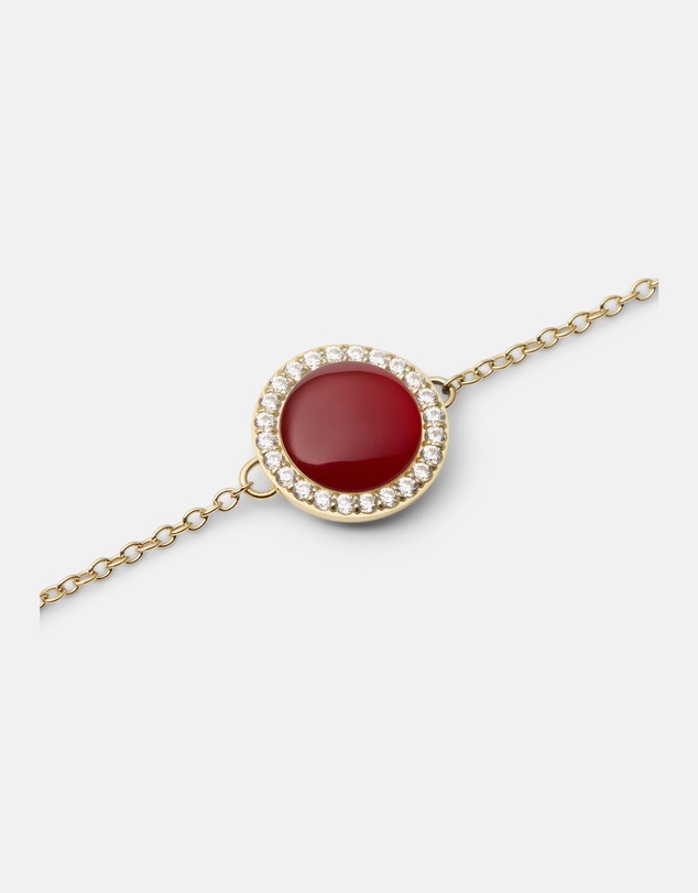 Daniel Wellington - Audrey Bracelet Red Agathe