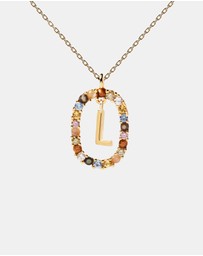 PDPAOLA - Letter L Necklace