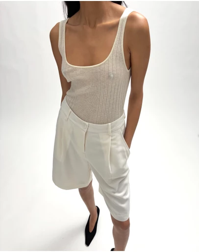 Minima Esenciales - Lott Merino Wool Knitted Tank