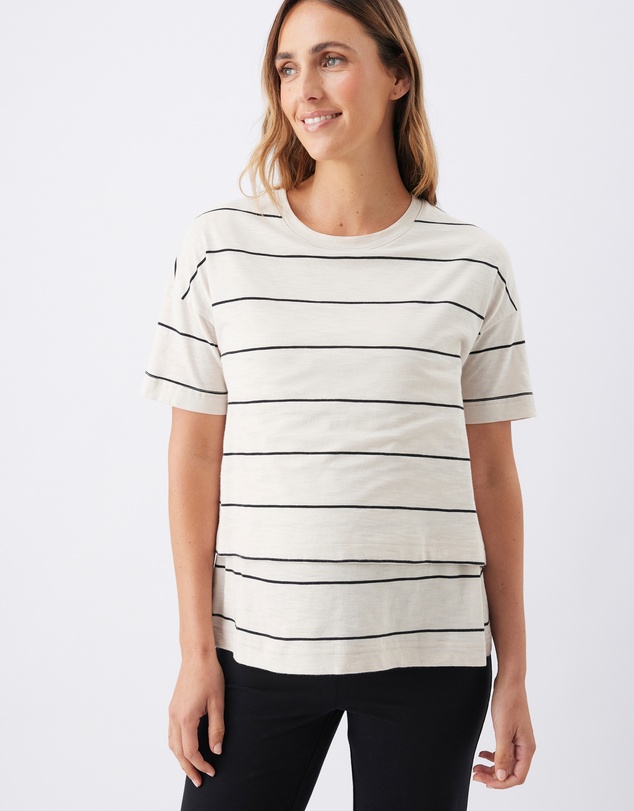 Ripe Maternity - Claudette Nursing Tee