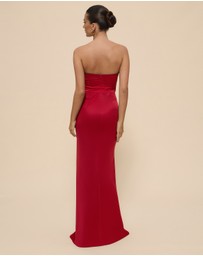 CHANCERY - Jada Strapless Corset Maxi Dress