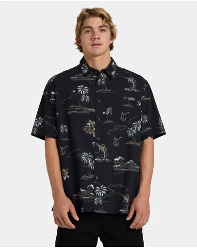 Quiksilver - Mens Ocean Short Sleeve Shirt