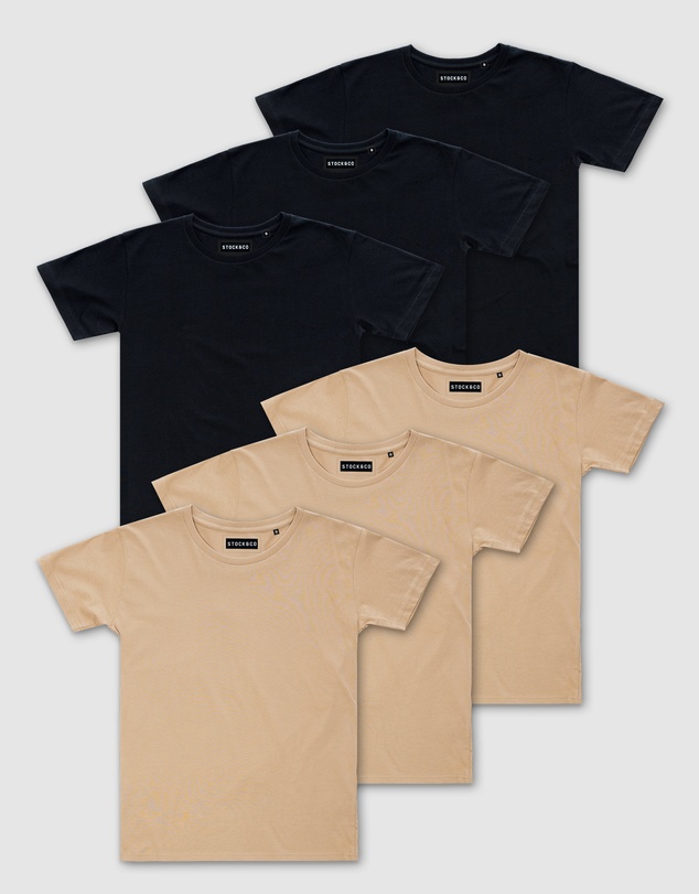 Stock & Co. - 6-Pack Stock Tee