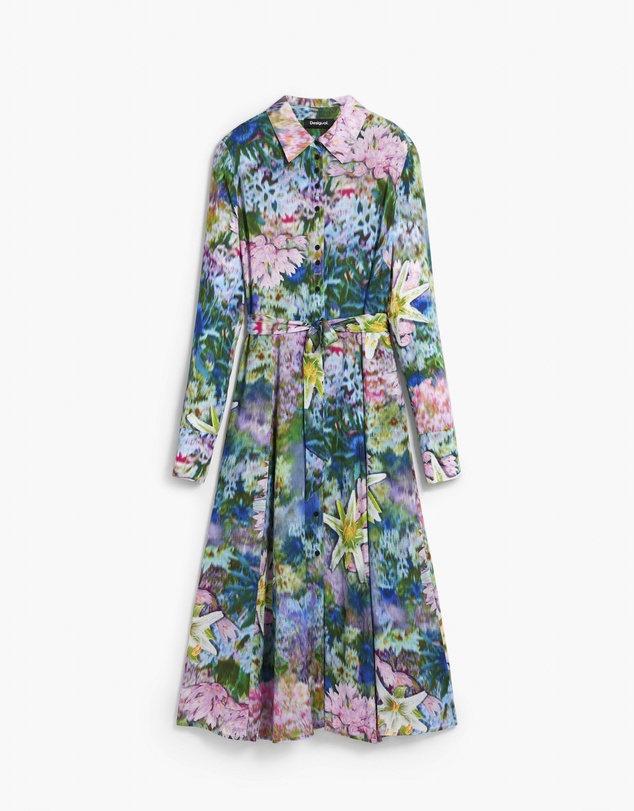 Desigual - Shirt dress garden