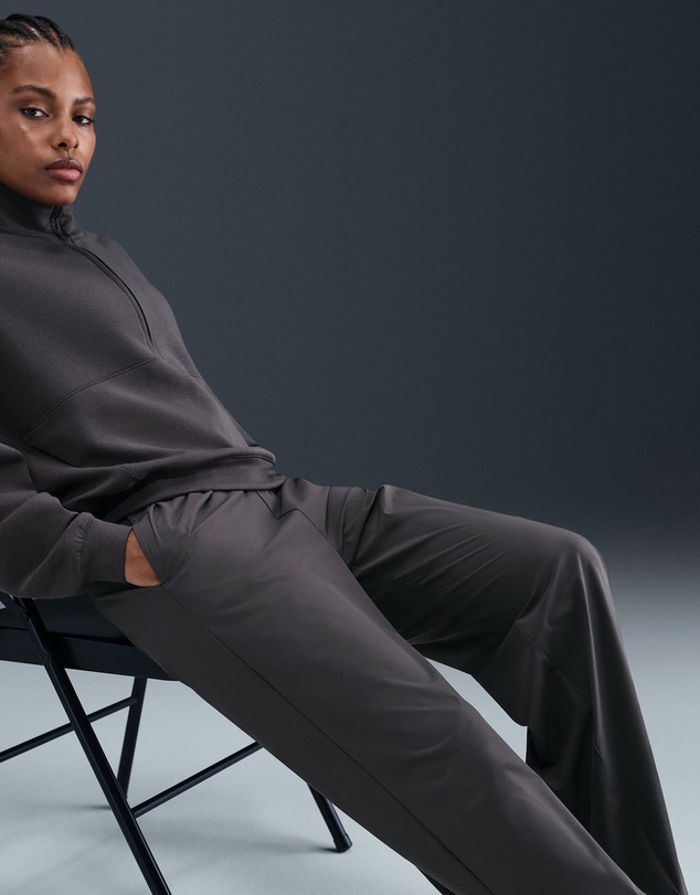 Nike - 24.7 PerfectStretch Dri-FIT High-Waisted Wide Leg Pants