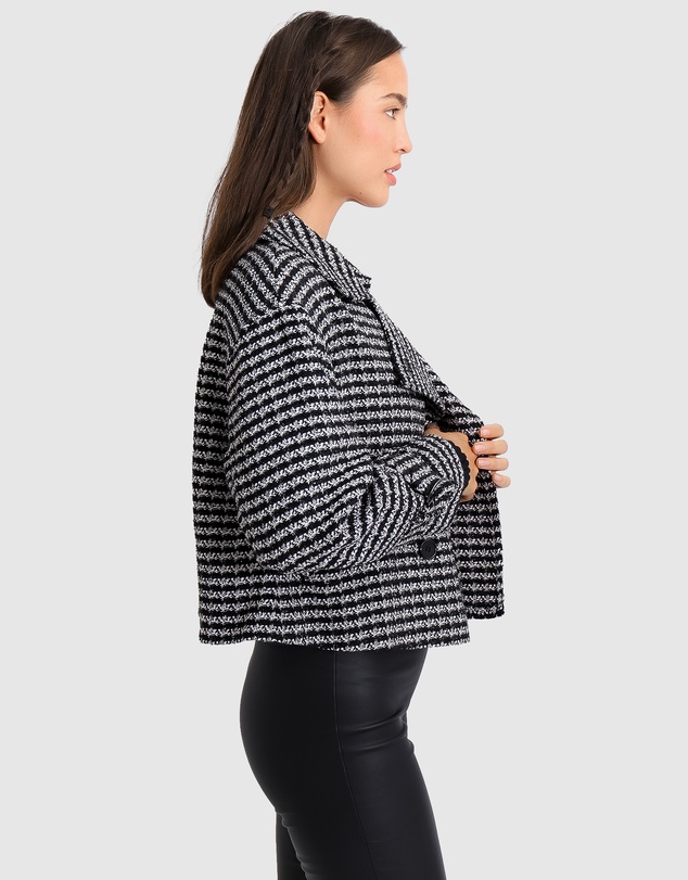 Belle & Bloom - Power Over Me Tweed Jacket