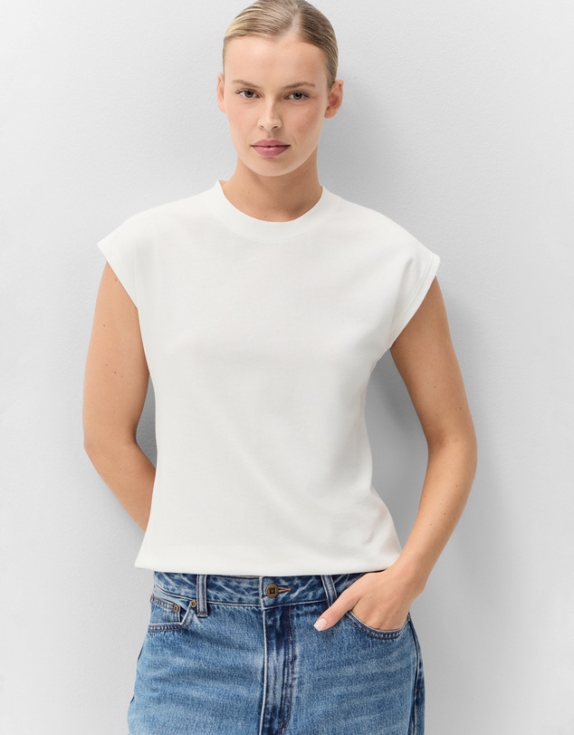 UNISON - Aus Cotton Sleeveless Tee