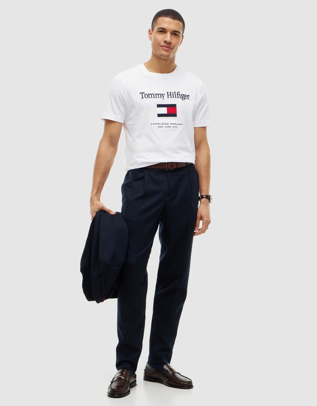 Tommy Hilfiger - Logo Embroidery Jersey T-Shirt