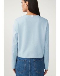 NEXT - Long Sleeve Heavyweight Shorter Length T-Shirt
