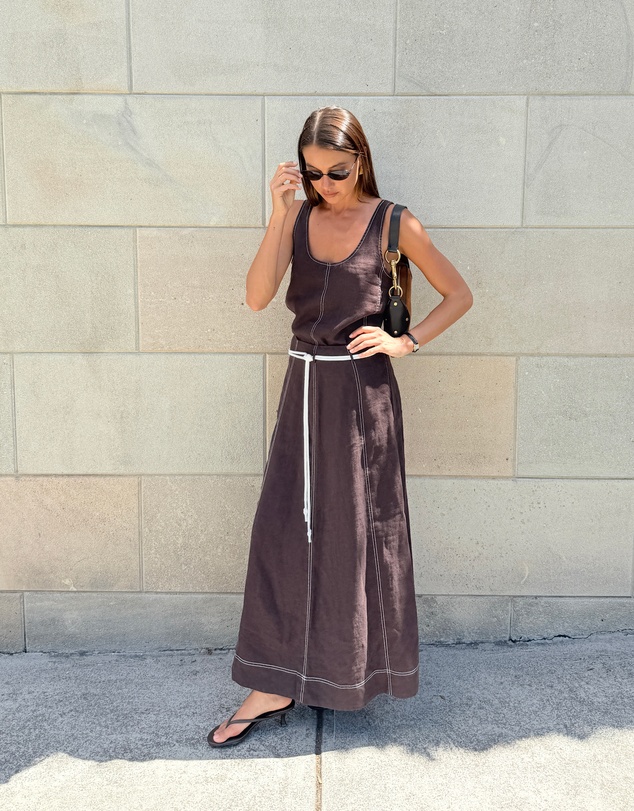 Jag - Sabine Linen Maxi Skirt