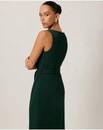 Tussah - Jasmyn Crepe Bodycon Midi Dress