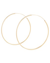 Lovisa - Gold Plated Sterling Silver 50mm Hoop
