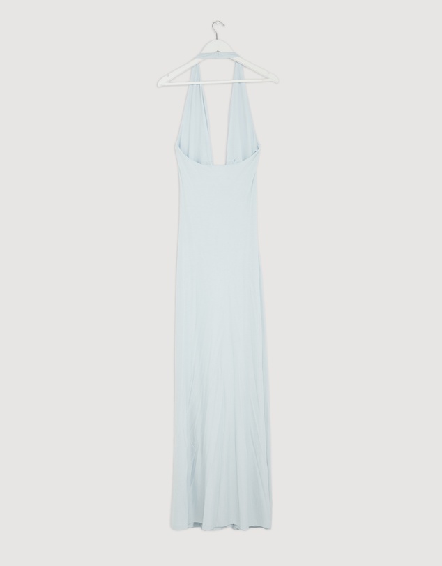 Revibe - Repaired MISHA Jennifer Cupro Maxi Dress - AU 8