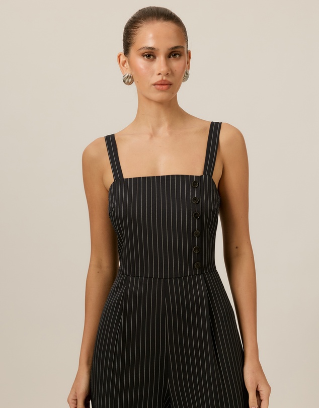 Tussah - Lucille Pinstripe Jumpsuit