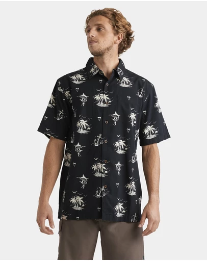 Quiksilver - Mens Horizon Haze Short Sleeve Shirt