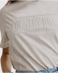 Country Road - Australian Cotton Heritage Embroidered T-shirt