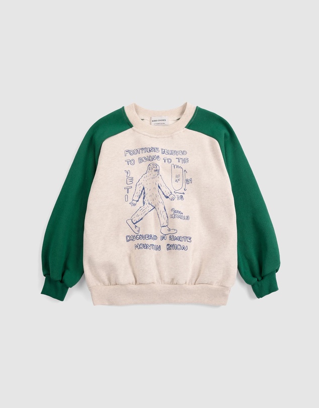 Bobo Choses - Mr. Footish Raglan Sweatshirt