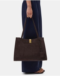 Oroton - Mille Work Tote Suede Bag
