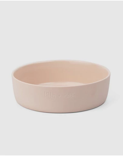 Lilly + Dash - Dog Food Water Ceramic Bowl