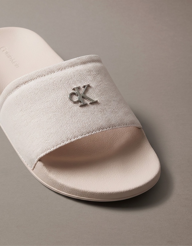 Calvin Klein - Nemo Canvas Signature Logo Sliders