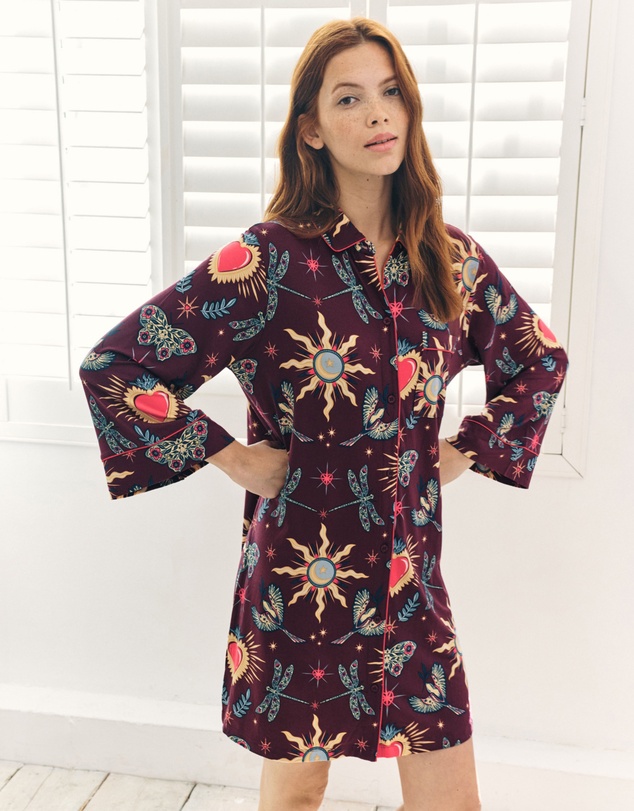 Chelsea Peers - Enchanted Glade Print Nightshirt