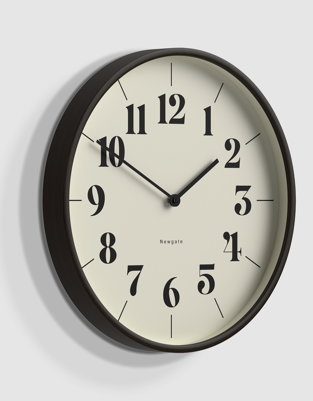 Newgate - Newgate Mr Clarke Clock Dark Wood Hopscotch Dial