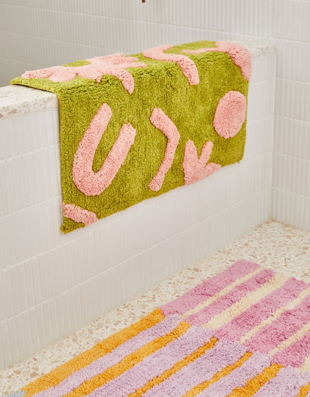 Mosey Me - Floral Dreams Bath Mat