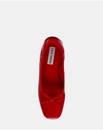 Steve Madden - Pricilla Red Leather Heels