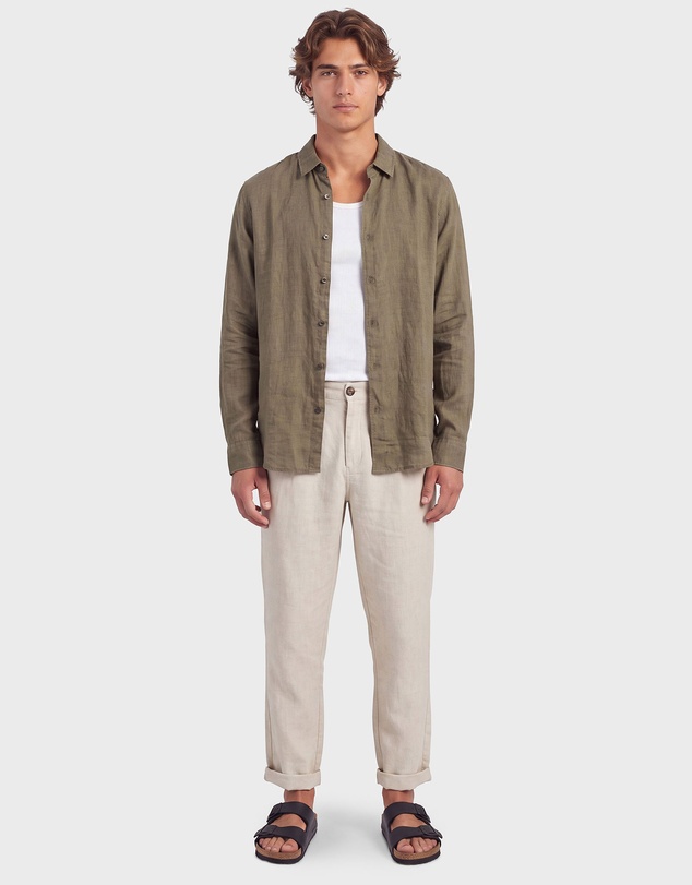 Academy Brand - Mick Linen Shirt