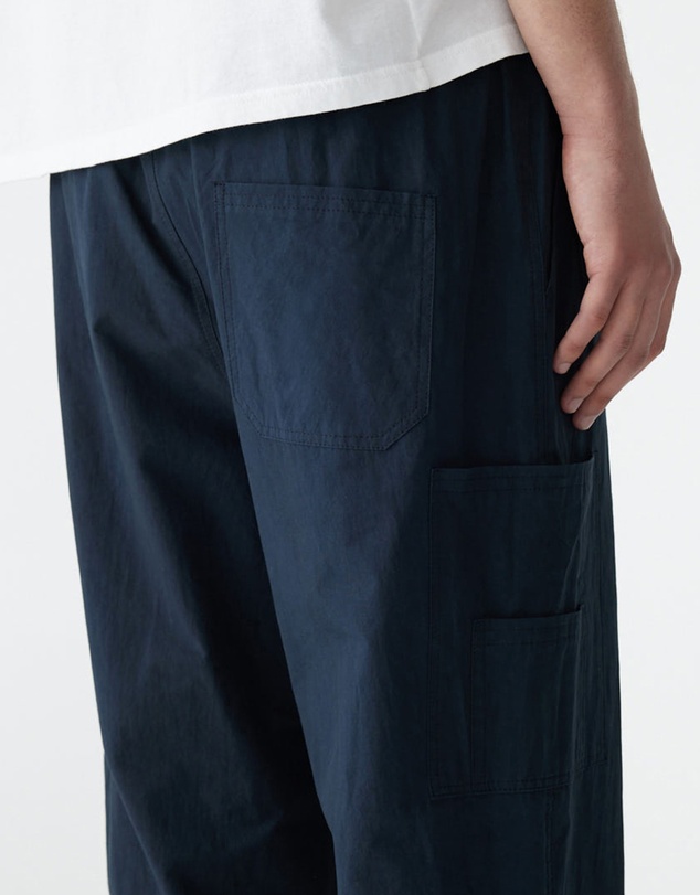Bassike - Crushed Cotton Utility Pant