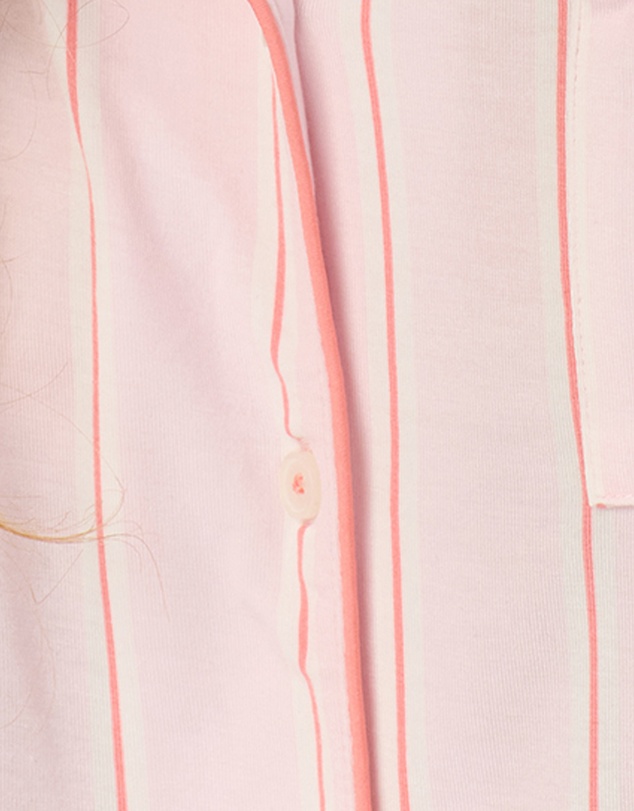 Kate Spade - Printed Modal Jersey Button Up 3/4 Sleeve Long Pyjama Set