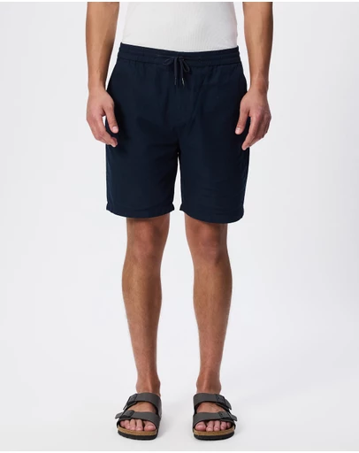 Scotch & Soda - Core Fave Cotton-Linen Twill Bermuda Shorts
