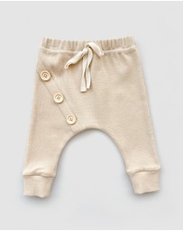 WITH LOVE FOR KIDS - Basics Thick Ribbed Pant - Babies - Kids