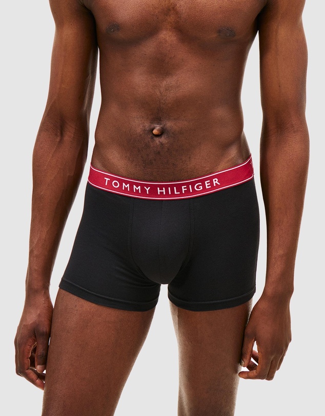 Tommy Hilfiger - 3-Pack Everyday Essentials Waistband Trunks
