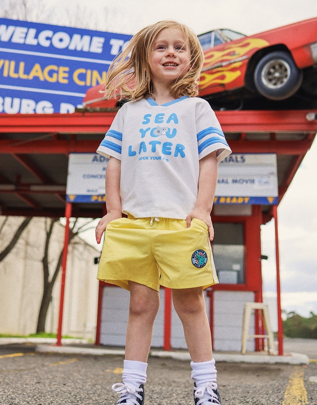 Rock Your Kid - Max Short in Yellow
