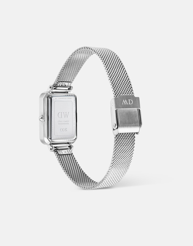 Daniel Wellington - Quadro Roman Numerals Date Sterling S
