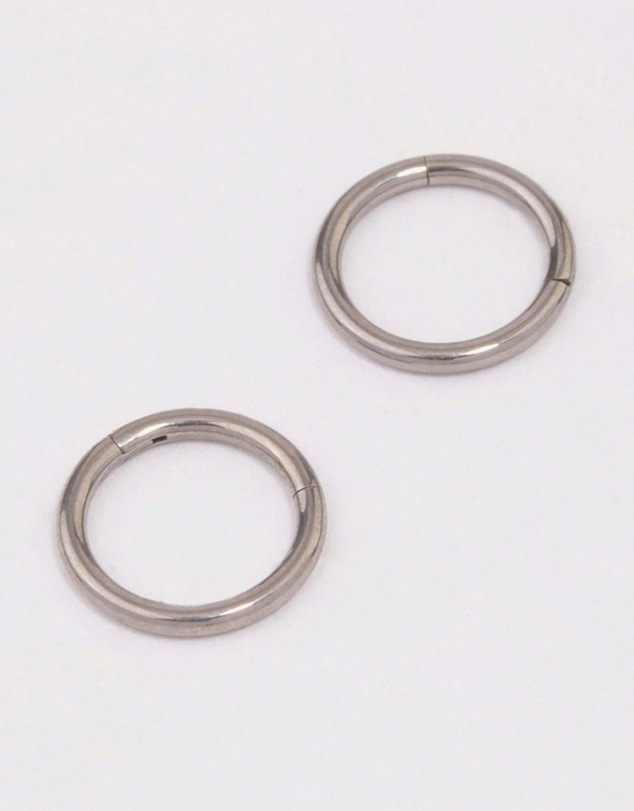 Lovisa - Titanium Sleeper Earrings 8mm