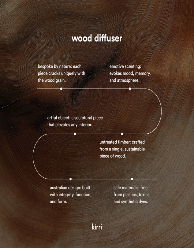 Kirri by Scent Australia Home - Wooden Diffuser