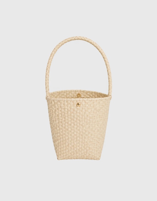 Mimmi Terra - Woven Bucket Bag Panna Cotta