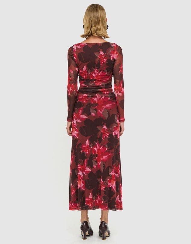 Staple the Label - Amyra Mesh Midi Dress