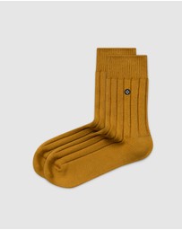 Sockdaily - Acorns 6 Pack Quarter Socks
